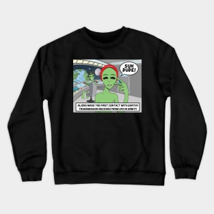 Alien Greetings! Crewneck Sweatshirt